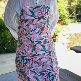 Apron - Linen, Blossom Branches