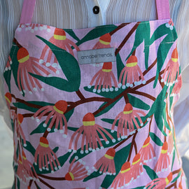 Apron - Linen, Blossom Branches