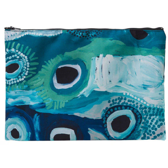 Large Zip Bag by May Wokka Chapman