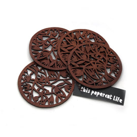Wildflower Coaster Set