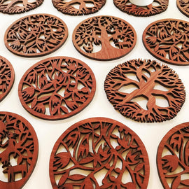 Wildflower Coaster Set