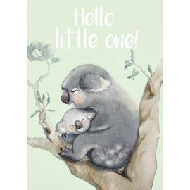 Koala Hello Little One Card