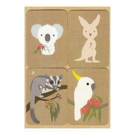 Koala and Friends Magnet Card