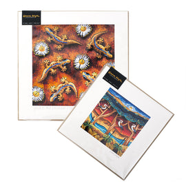 Geckos and Bloodwoods Print