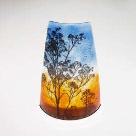 Gum Trees Glass Artwork