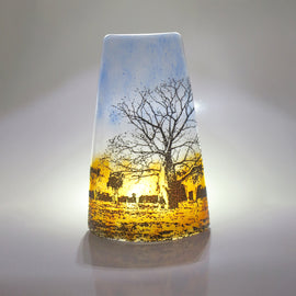 Boab Trees Glass Artwork