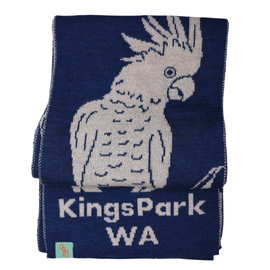 Scarf - Hello Cockie KP, Fr Navy Blue
