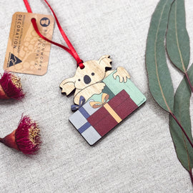 Christmas Ornament - Greedy Koala