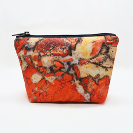 Canvas Zippered Pouch - Jasper