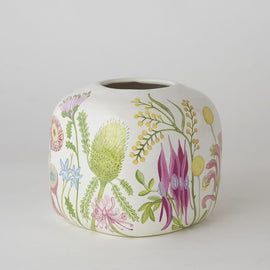 Australian Wildflowers Cube Vase