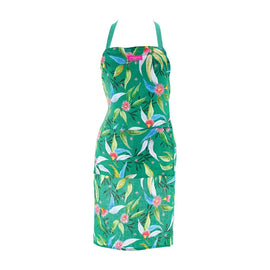 Linen Apron, Gum Blossom
