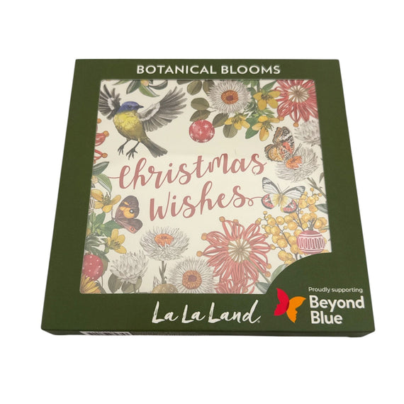 Card Pack - Christmas, Botanical Blooms