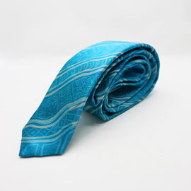 Ocean Tide Silk Necktie