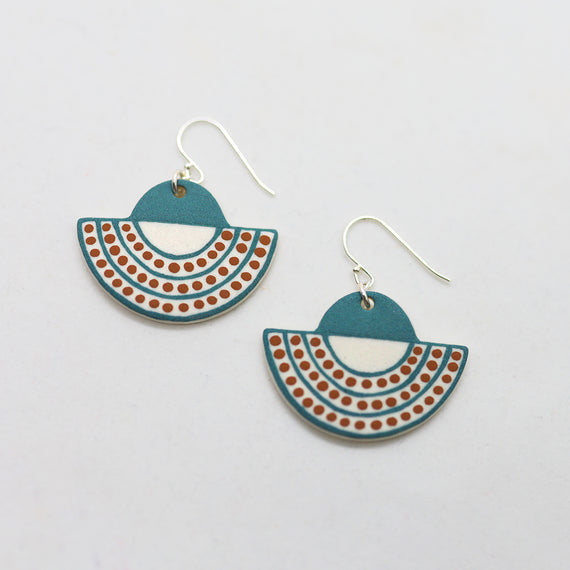Ceramic Drop Earrings