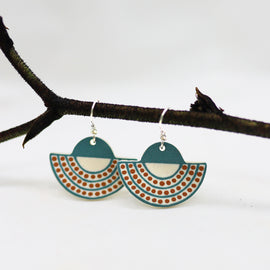 Ceramic Drop Earrings