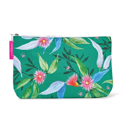 Cosmetic Bag - Linen, Gum Blossom, Large