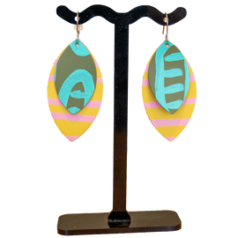 Earrings- Double Leaves