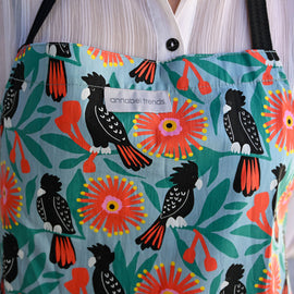 Apron - Black Cockatoos