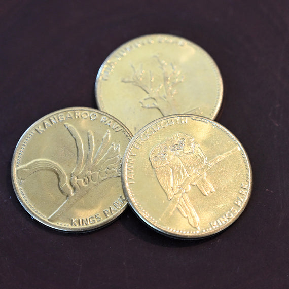 Souvenir Coin - 3 Designs, Brass