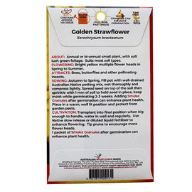 Golden Strawflower Seeds