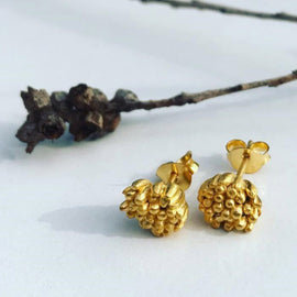 Flora Bud Stud Earrings