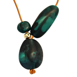 Pendant - Rock Cluster, Mineral Swirl