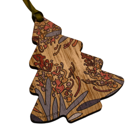 Ornament - Xmas, Flora Christmas Tree