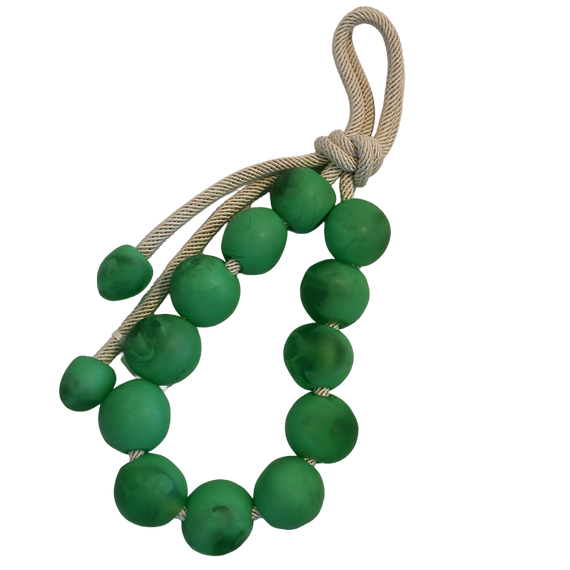 Bold Ball Necklace - Leaf