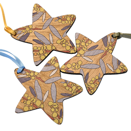 Ornament - Xmas, Flora Star