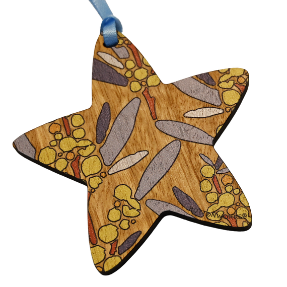 Ornament - Xmas, Flora Star