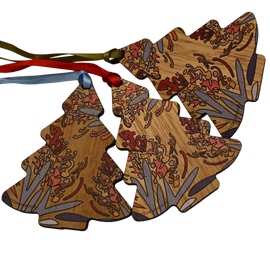 Ornament - Xmas, Flora Christmas Tree