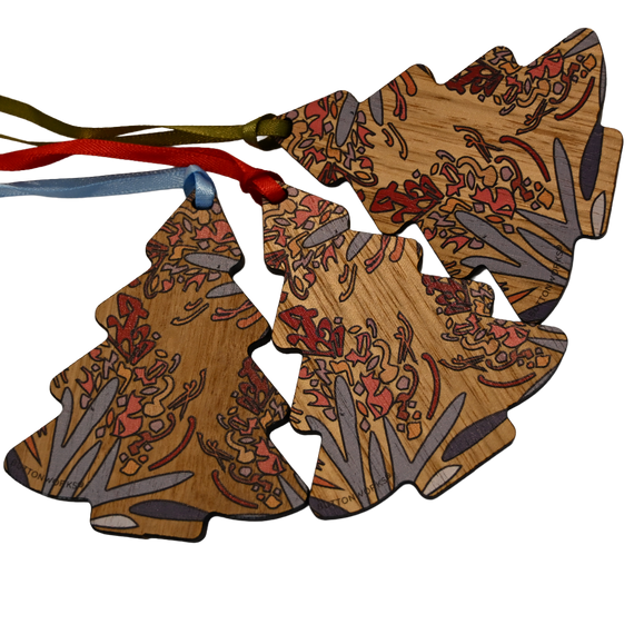 Ornament - Xmas, Flora Christmas Tree