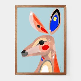 Kangaroo Art Print