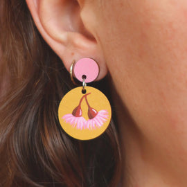 Gum Blossom Earrings