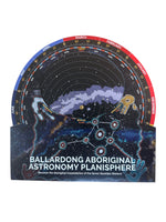 Ballardong Aboriginal Astronomy Planisphere on a white background