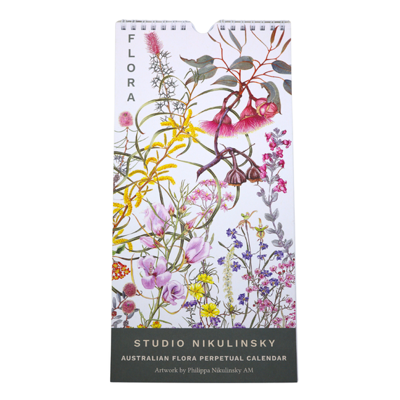 Philippa Nikulinsky Australian Flora Perpetual Calendar