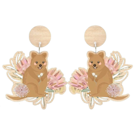 Quokka Earrings