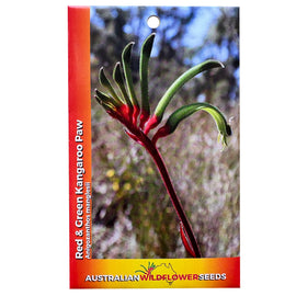 Red and Green Kangaroo Paw Seeds
