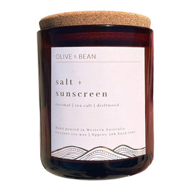 Salt & Sunscreen Small Candle