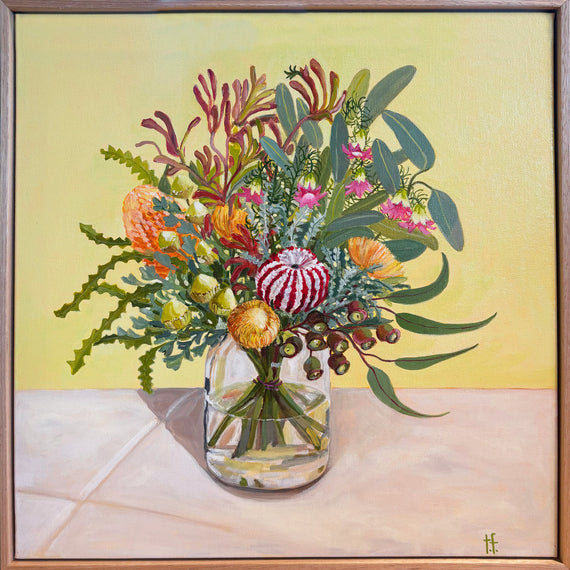 Study of Botanical Arrangement original painting