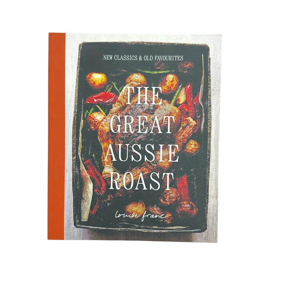The Great Aussie Roast book on a white background.