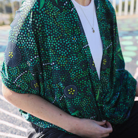 Sun Wrap - UPF 50+ Like A Leaf Aloft, L/M