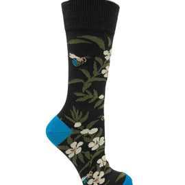 Socks  Blue Banded Bee, Medium