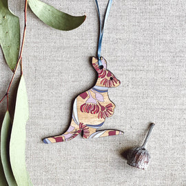 Flora Kangaroo Ornament