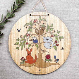 Wildlife Tree Wall Hanging