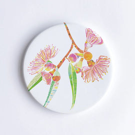 Gum Blossom Ceramic Coaster