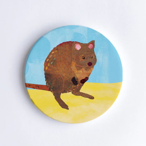 Quokka Ceramic Coaster