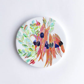 Sturt Desert Pea Ceramic Coaster