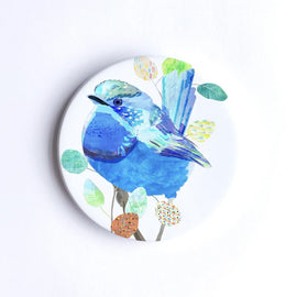 Splendid Fairy-wren Ceramic Coaster