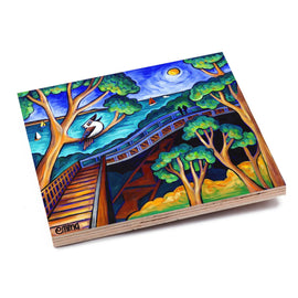 Kings Park Walkway Timber Art Tile